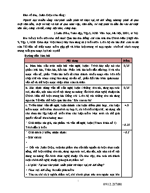 Đề thi học sinh giỏi môn Ngữ văn Lớp 9 (Có đáp án)