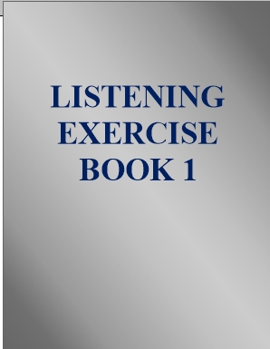 Listening Exercise Book 1