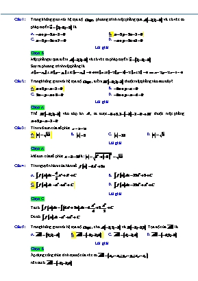 Đề ôn thi THPT Quốc gia môn Toán (Có lời giải)