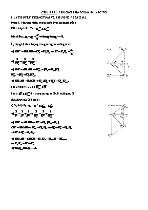 Luyện thi THPT Quốc gia môn Vật lý Lớp 12 - Chủ đề 11: Phương pháp giản đồ véc tơ