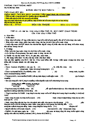 Hướng dẫn tự học Hóa học Lớp 12 - Bài 26: Kim loại kiềm thổ và hợp chất quan trọng của kim loại kiềm thổ - Bùi Đức Minh