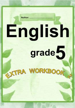 Bài tập môn Tiếng Anh Lớp 5