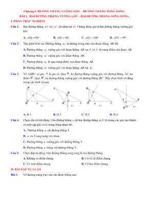 Đề cương ôn thi môn Toán học 7