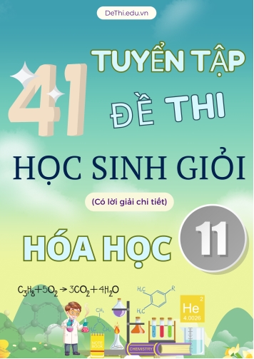 Tuyển tập 41 đề thi học sinh giỏi Hóa 11 nâng cao (Có lời giải chi tiết)
