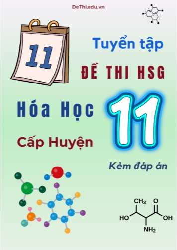 Tuyển tập 11 Đề thi HSG cấp Huyện môn Hóa học 11 (Kèm đáp án)
