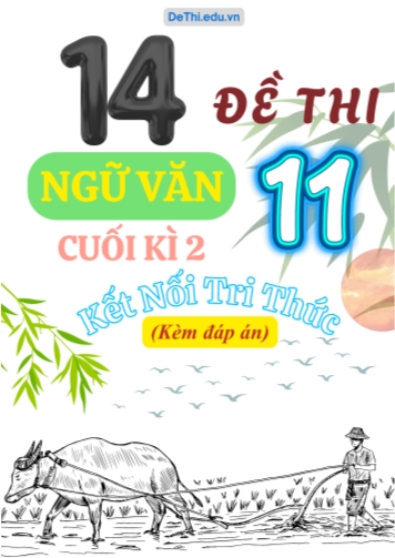 Tuyển tập 14 Đề thi cuối Kì 2 môn Ngữ văn 11 sách KNTT (Kèm đáp án)