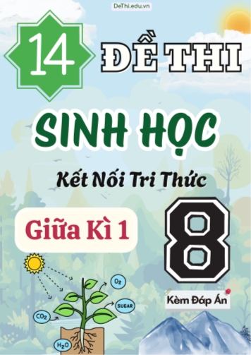 Tuyển tập 14 Đề thi giữa Kì 1 môn Sinh Học 8 sách Kết Nối Tri Thức (Kèm đáp án)