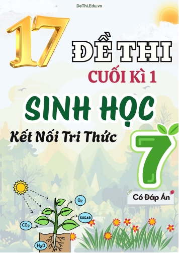 Tuyển tập 17 Đề thi cuối Kì 1 môn Sinh Học 7 sách Kết Nối Tri Thức (Kèm đáp án)